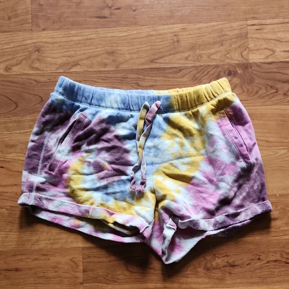 PINK Victoria's Secret Pants - PINK -TIE DYE SHORTS